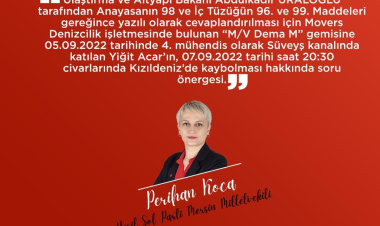 Yiğit Acar'ın Kaybolması Hakkında Meclise Soru Önergesi