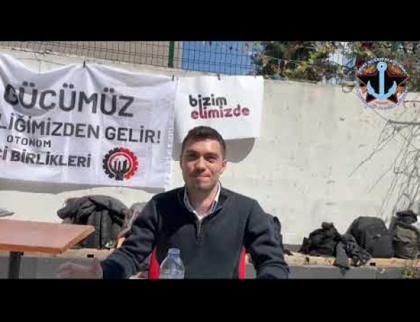 Denizcilik ve Fiili Grevler Üzerine Söyleşi